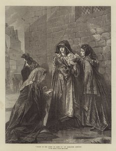 Fuite de la Reine de Jacques II, dans la Galerie d